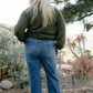 Mid Rise Vintage Straight Jeans -