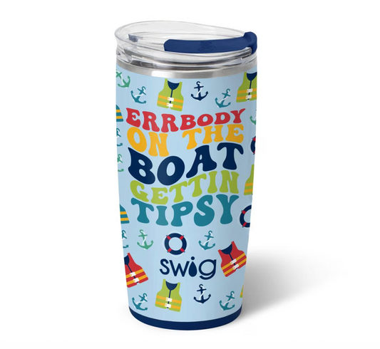 Errbody on the Boat Tumbler 22oz