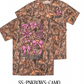 Pink Bows on Camo Tee