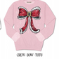 Santa Bow Crewneck