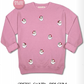 Santa Pink All Over Crewneck