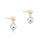 Classic 8mm Ball Drop Stud
- Mixed Metal