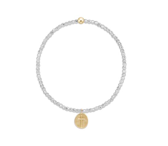 Bright Silver Faceted Hematite 2mm Bead
Bracelet -