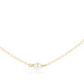 17" Choker Simplicity Chain Gold - 4mm Pearl