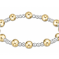 Extends - Classic Mixed Metal 6mm Bead Bracelet