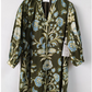 Zahra Olive Floral Dress