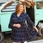 The Canyon Navy Dress