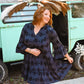 The Canyon Navy Dress