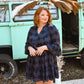 The Canyon Navy Dress
