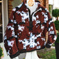 Eileen Cowprint Pullover