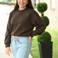 Cozy Coffee Crop SS Pullover