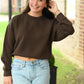 Cozy Coffee Crop SS Pullover