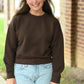 Cozy Coffee Crop SS Pullover