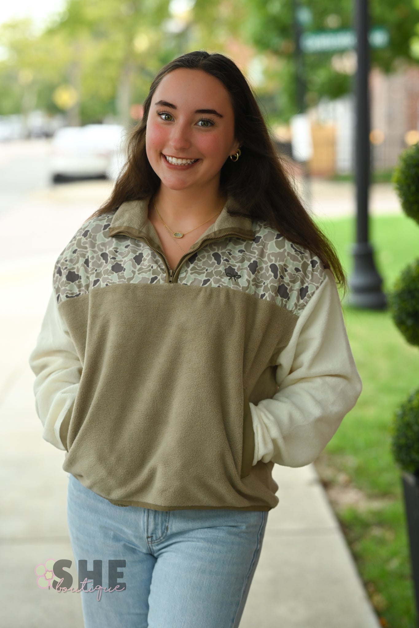 Duck Camo Alleyna Pullover