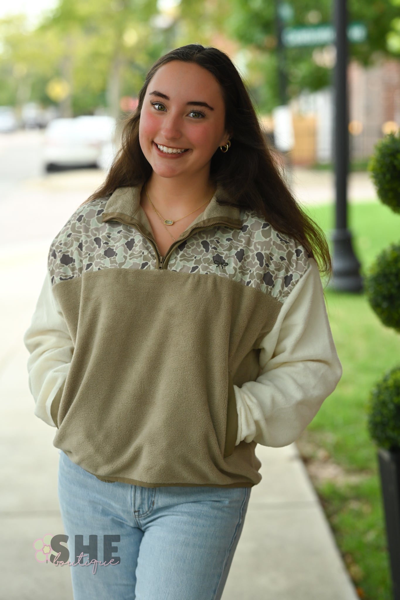 Duck Camo Alleyna Pullover