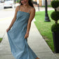 Declan Denim Midi Dress