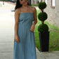 Declan Denim Midi Dress