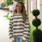 Sweet Cream Coffee Oversized Top