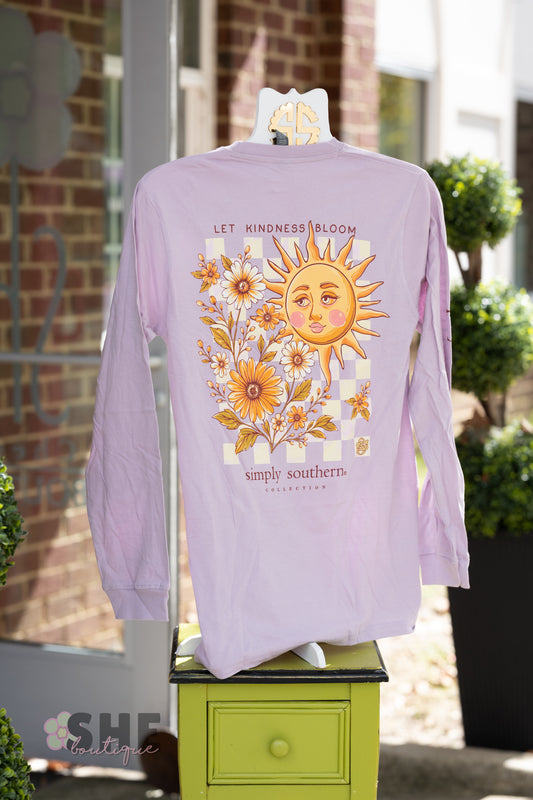 Let Kindness Bloom Sun LS Tee