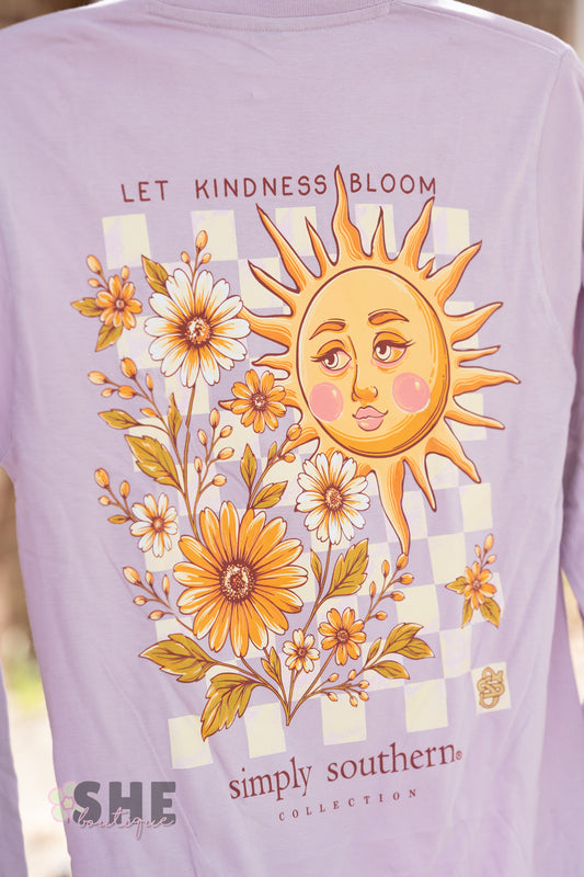Let Kindness Bloom Sun LS Tee