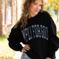 Simply Oversized Black For Good