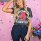 Look Like You Love Me Cropped Tee -
