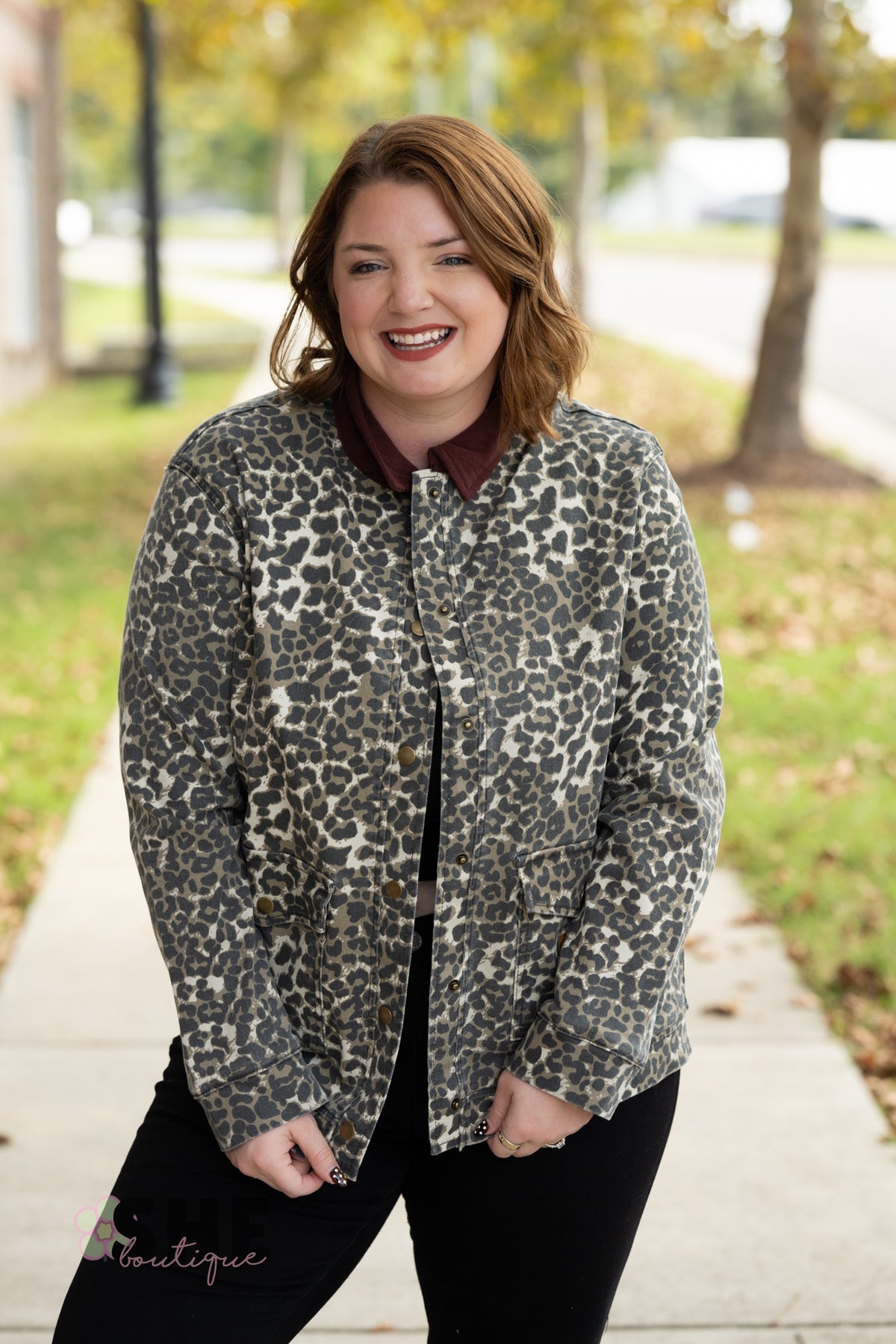 Darling Cream Leopard Jacket