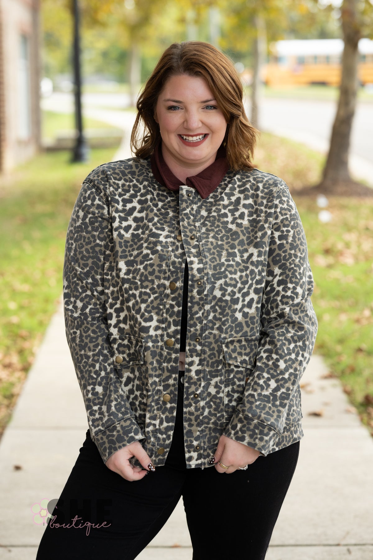 Darling Cream Leopard Jacket