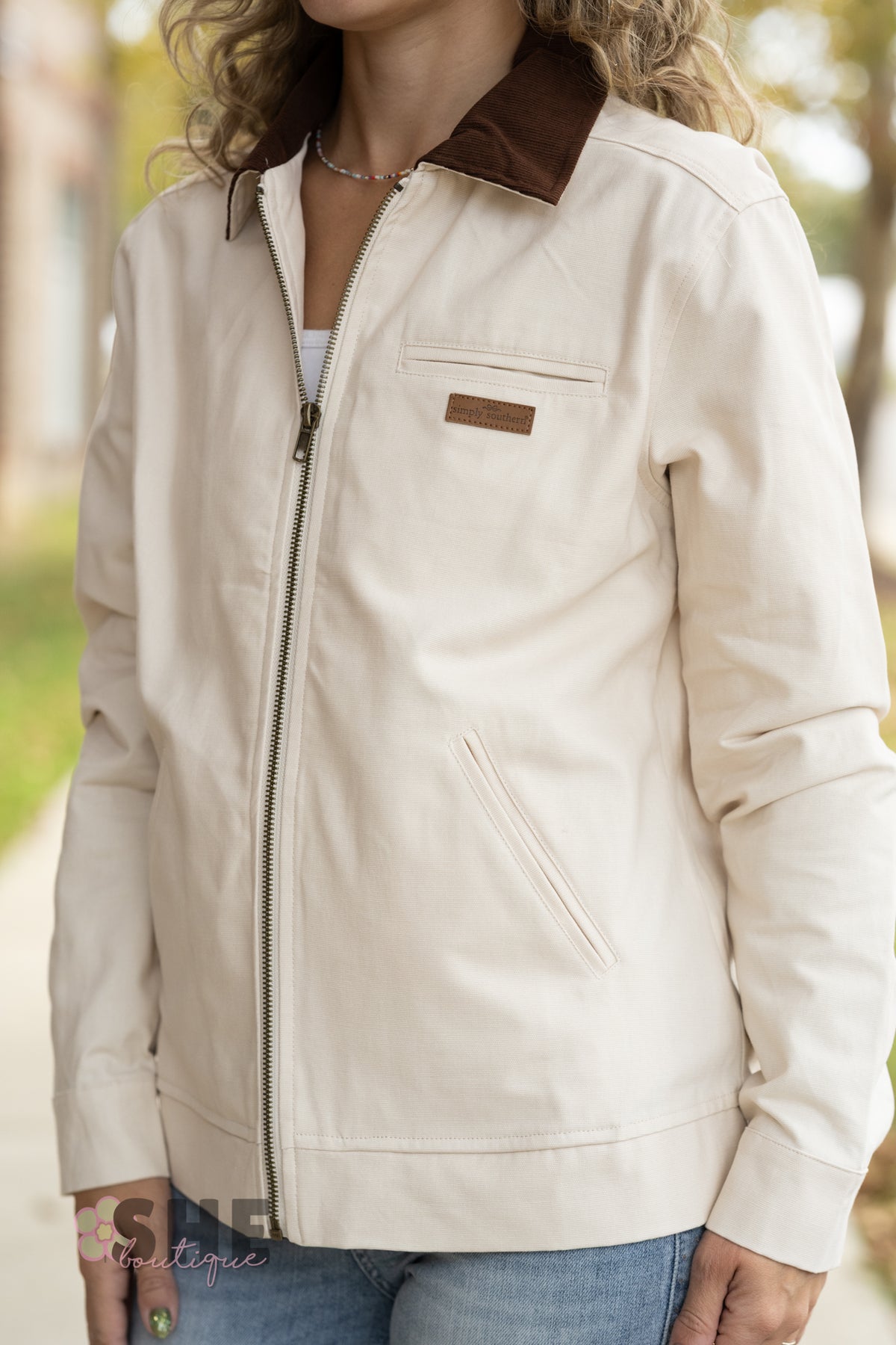 Canvas Ivory Jacket