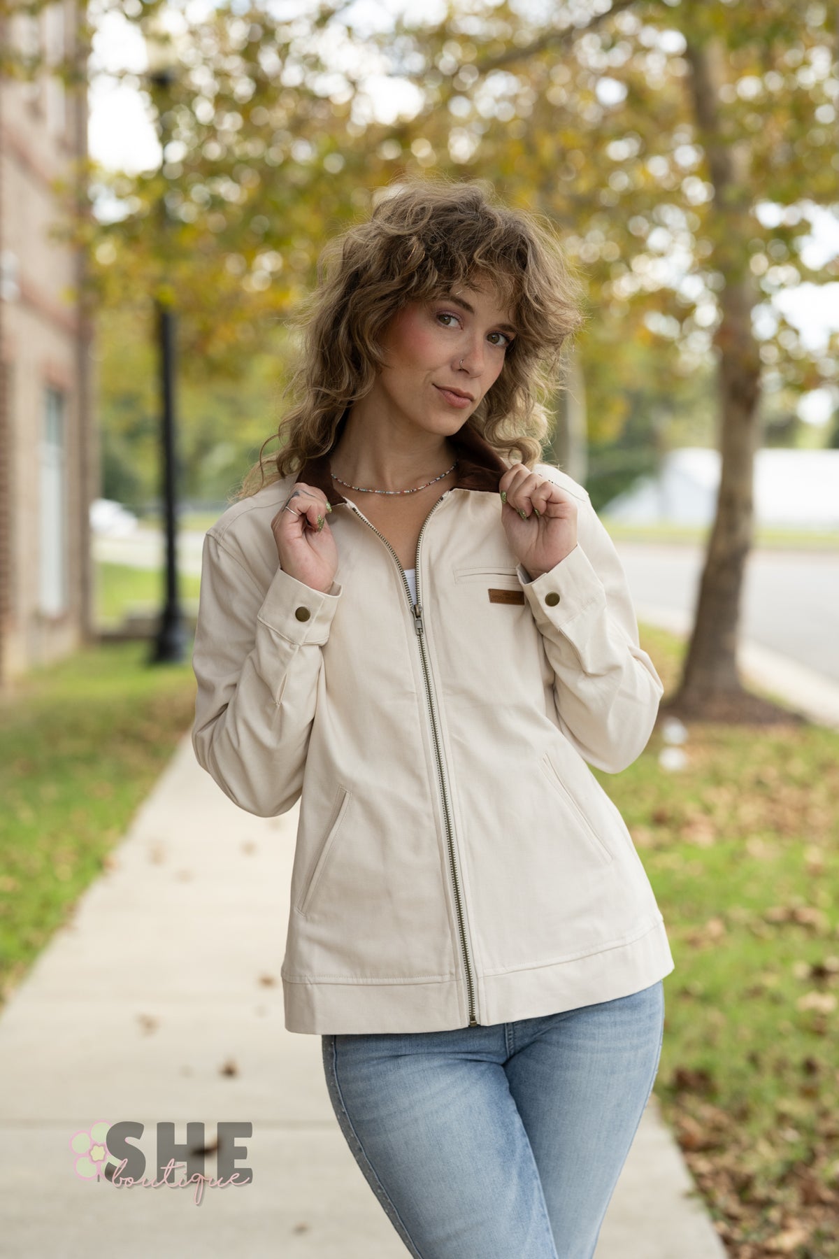 Canvas Ivory Jacket