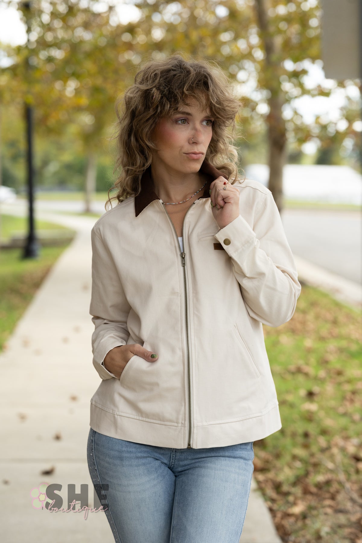 Canvas Ivory Jacket