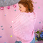 Catie Crochet Top - Pale Pink -