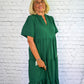 Marilyn Forest Green Dress -
