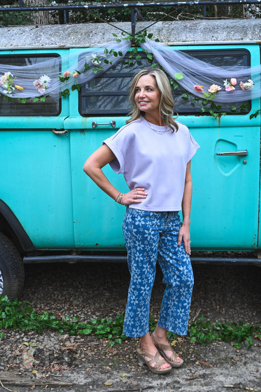 Sutton Lilac Top