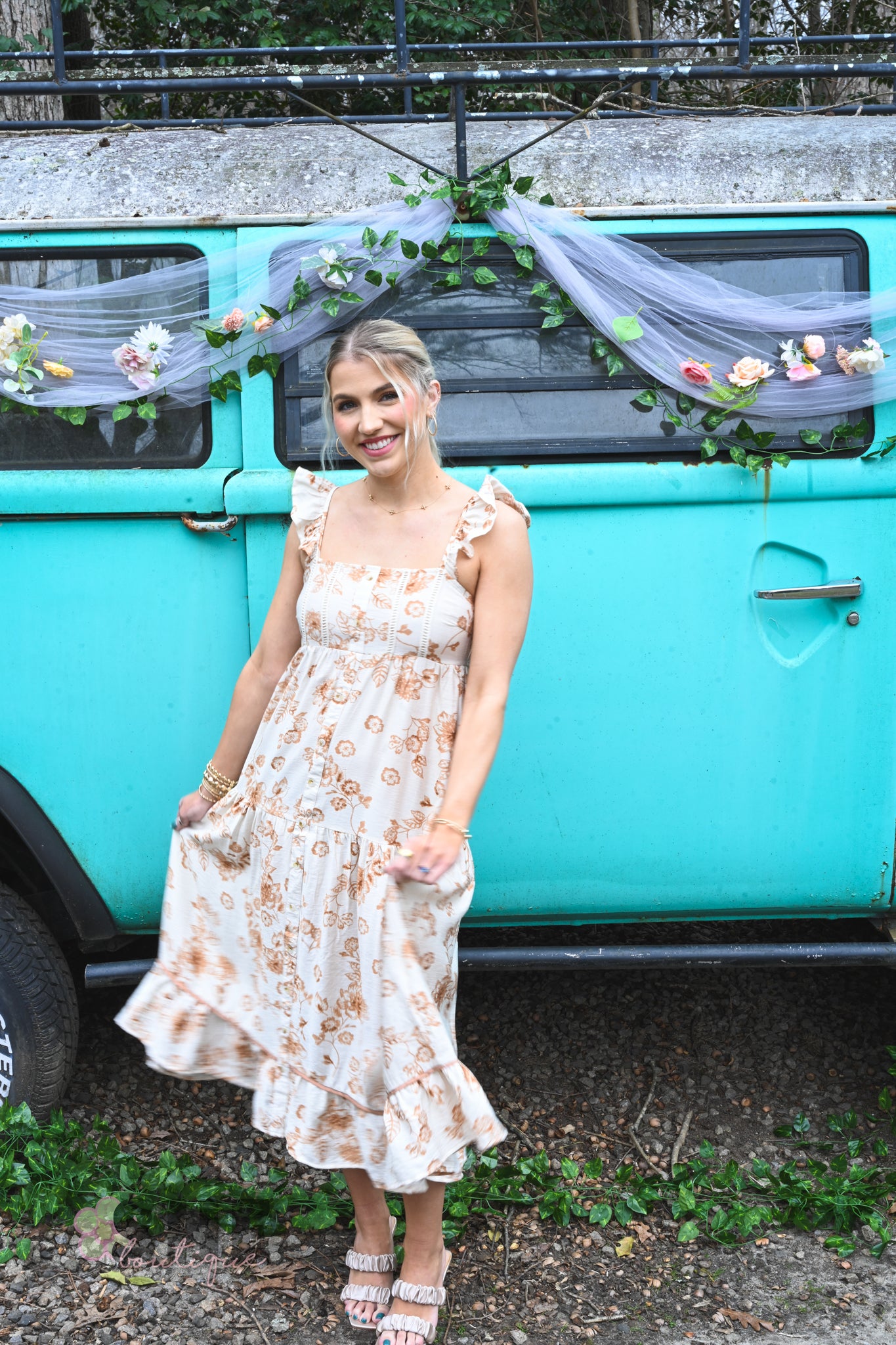 Corrine Floral Dress -