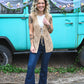 Knitted Up Vest Oatmeal -