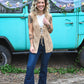 Knitted Up Vest Oatmeal -