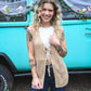 Knitted Up Vest Oatmeal -