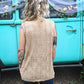 Knitted Up Vest Oatmeal -
