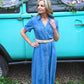 Darlene Belted Denim Dress