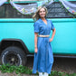 Darlene Belted Denim Dress