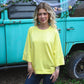Yellow Lillies Top