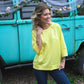 Yellow Lillies Top