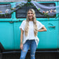 White Ellis Top
