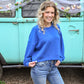 SS Royal Blue Laney Pullover