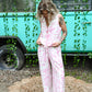 Pink Summer Mirage Top
