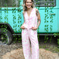 Pink Summer Mirage Top