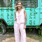 Pink Summer Mirage Top