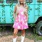 Lacey Pink Romper