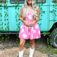 Lacey Pink Romper